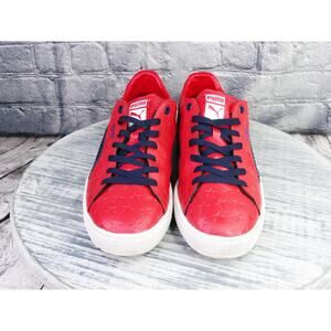 Puma Basket Classic Independence Day Red Leather Sneakers Men 13 Used No Box